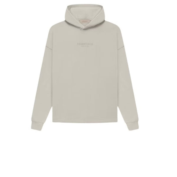 FEAR OF GOD ESSENTIALS RELAXED HOODIE SMOKE FW22