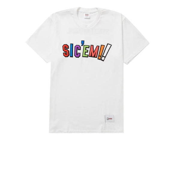 SUPREME WTAPS SIC'EM! TEE WHITE FW21 - Stay Fresh