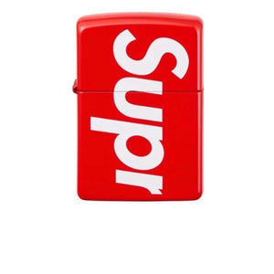 SUPREME LOGO ZIPPO RED SS22 - Stay Fresh