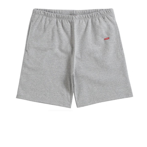 SUPREME SMALL BOX SWEATSHORT HEATHER GREY SS21 - Stay Fresh