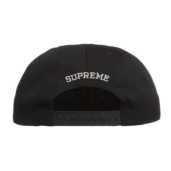 SUPREME SHATTERED LOGO 5-PANEL BLACK FW21 - Stay Fresh