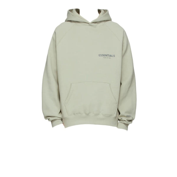FEAR OF GOD ESSENTIALS FLEECE PULLOVER HOODIE CONCRETE FW21 - Stay