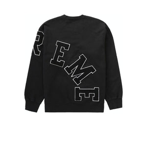 SUPREME BIG ARC CREWNECK BLACK FW20 - Stay Fresh