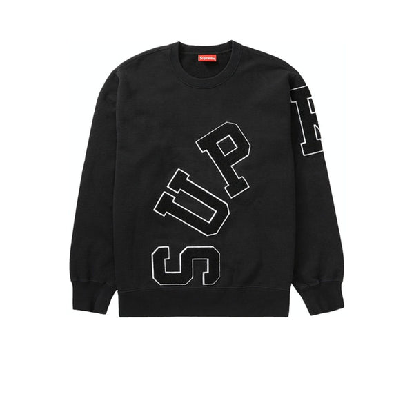 SUPREME BIG ARC CREWNECK BLACK FW20