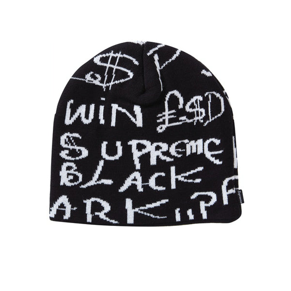 Buy Supreme x New Era Varsity Beanie 'Black' - FW23BN37 BLACK
