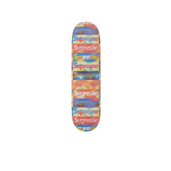 SUPREME DISTORTED LOGO SKATEBOARD DECK YELLOW SS20 - Stay Fresh