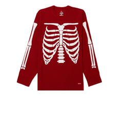 HANES X SUPREME BONES THERMAL CREW 1 PACK RED