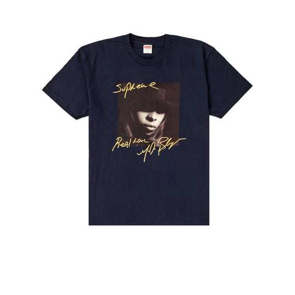 SUPREME MARY J. BLIGE TEE NAVY FW19 - Stay Fresh