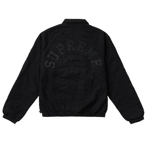 SUPREME PATCHWORK HARRINGTON JACKET BLACK SS19