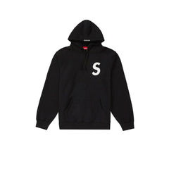 SUPREME S LOGO HOODED SWEATSHIRT BLACK SS20 - Stay Fresh