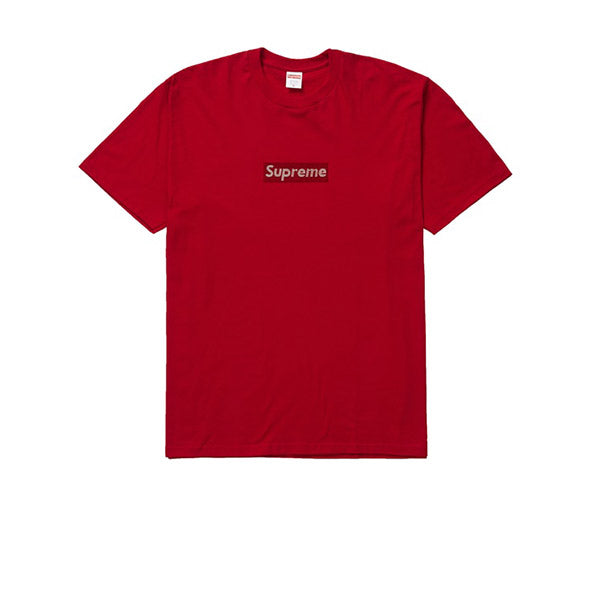 SUPREME SWAROVSKI BOX LOGO TEE RED SS19 - Stay Fresh