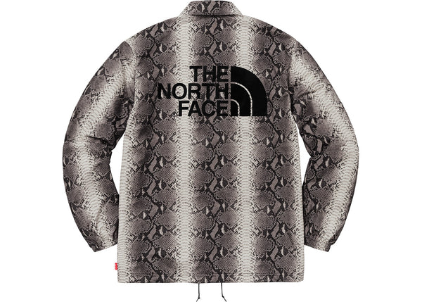 THE NORTH FACE X SUPREME SNAKESKIN TAPED SEAM COACHES JACKET BLACK