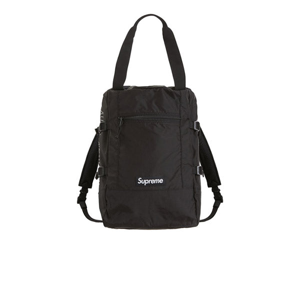 SUPREME TOTE BACKPACK BLACK SS19