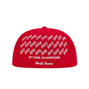 NEW ERA X CHAMPIONS X SUPREME BOX LOGO CAP RED SS21 - Stay Fresh