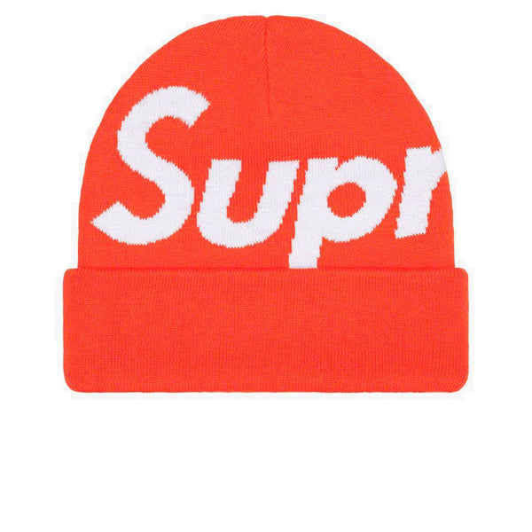 Supreme Big Logo Beanie - Red