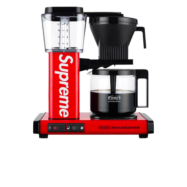 SUPREME MOCCAMASTER KBGV SELECT COFFEE MAKER (US PLUG) RED FW22