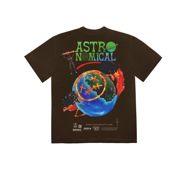 Travis Scott SICKO EVENT Tee ブラウン XLサイズ tic-guinee.net