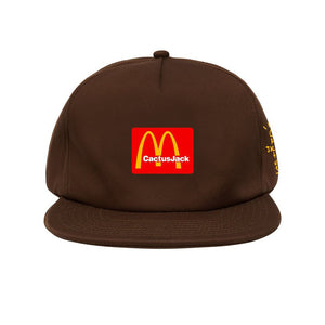 TRAVIS SCOTT X MCDONALD'S CJ ARCHES HAT BROWN - Stay