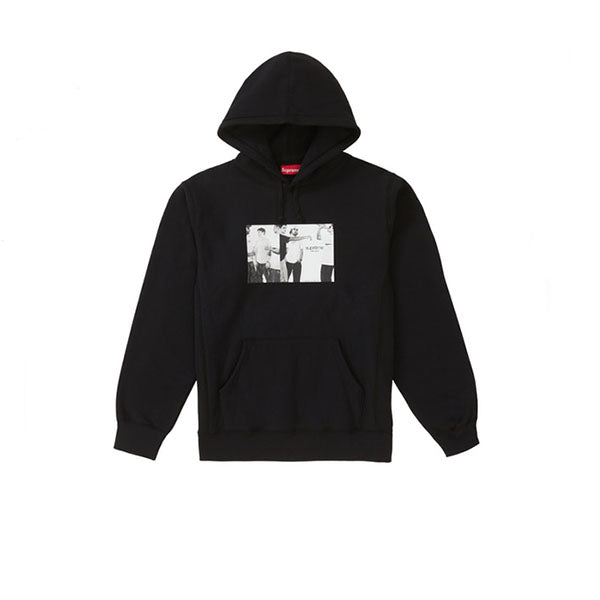 supreme 19ss classic ad hoodie-