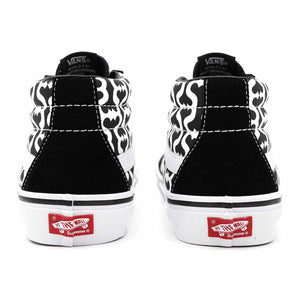 SUPREME X VANS SKATE GROSSO MID MONOGRAM S LOGO BLACK SS21