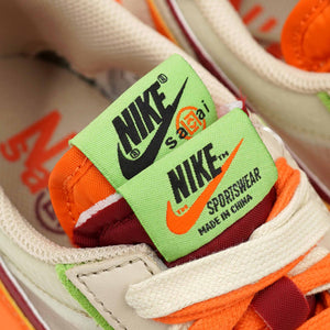 NIKE LD WAFFLE SACAI CLOT NET ORANGE BLAZE 2021 - Stay Fresh