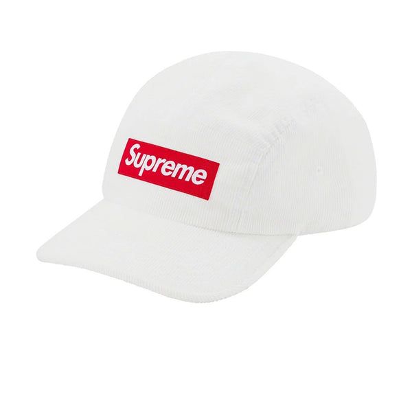 Supreme Corduroy Camp Cap white-