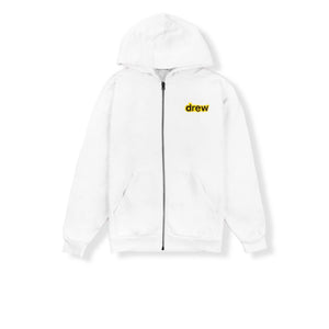 DREW HOUSE SQUIRREL ZIP-UP HOODIE OFF WHITE - Stay Fresh