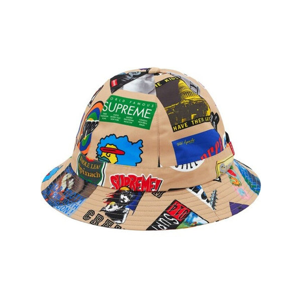 SUPREME GORE-TEX BELL HAT TAN STICKERS SS21 - Stay Fresh