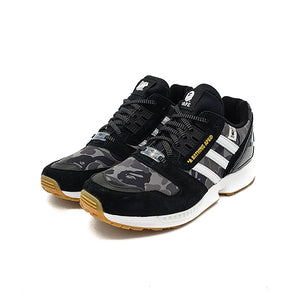 BAPE X ADIDAS ZX 8000 UNDEFEATED BLACK 2020 - Stay Fresh