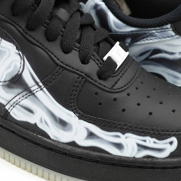 NIKE AIR FORCE 1 LOW SKELETON BLACK