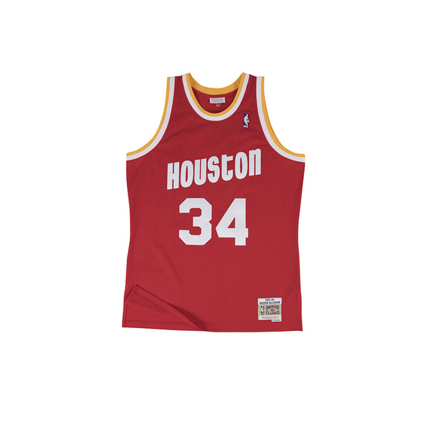 Hakeem Olajuwon Houston Rockets Mitchell & Ness Hardwood Classics