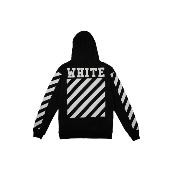 White and black off white hoodie Outlet