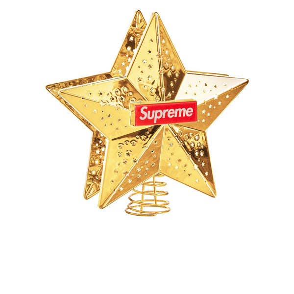 SUPREME PROJECTING STAR TREE TOPPER GOLD FW21 (US PLUG)