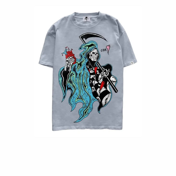 WARREN LOTAS MATTY BOY REAPER TEE GREY - Stay Fresh