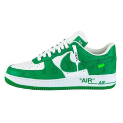 Nike x Louis Vuitton Air Force 1 Low Virgil Abloh - White/Green Sneakers  - Farfetch