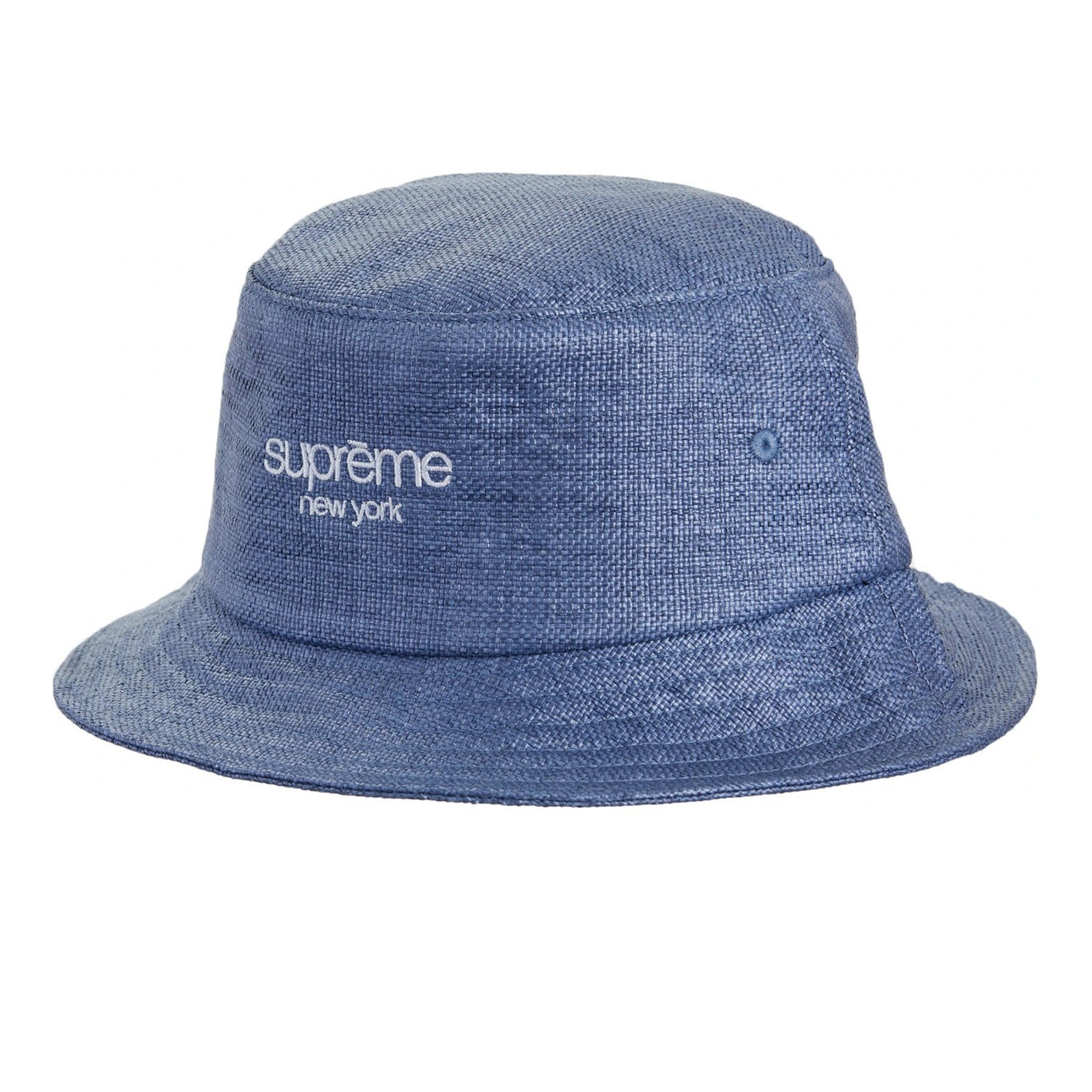 帽子 supreme Embroidered Brim Crusher Navy SM Supreme Embroidered Brim Crusher (SS23) - $58