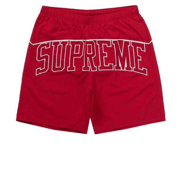 SUPREME ARC WATER SHORT RED SS22