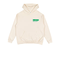 HIDDEN NY MASTHEAD HOODIE NATURAL FW22 - Stay Fresh