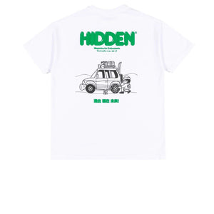 HIDDEN NY MASTHEAD TEE WHITE FW22 - Stay Fresh