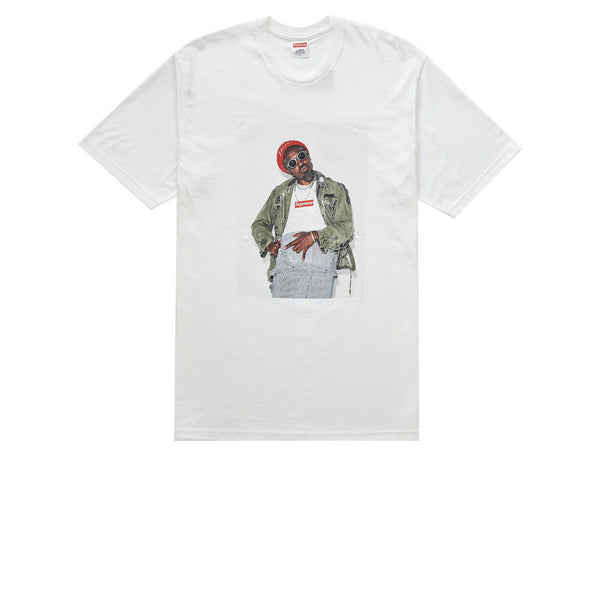 SUPREME ANDRÉ 3000 TEE WHITE FW22 - Stay Fresh