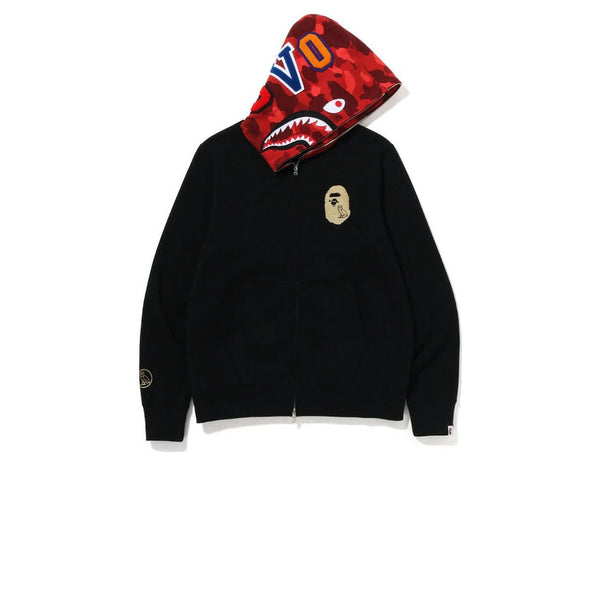 BAPE X OVO SHARK FULL ZIP HOODIE BLACK 2022 - Stay Fresh