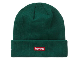 SUPREME NEW ERA S LOGO BEANIE DARK GREEN FW22 - Stay