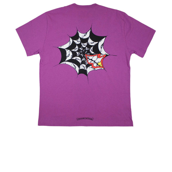 LOUIS VUITTON Graffiti V neck apparel Short sleeve T-shirt cotton Black x  pink