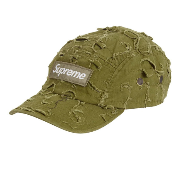 SUPREME GRIFFIN CAMP CAP LIGHT OLIVE FW22