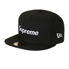 SUPREME MONEY BOX LOGO NEW ERA BLACK FW22 - Stay Fresh