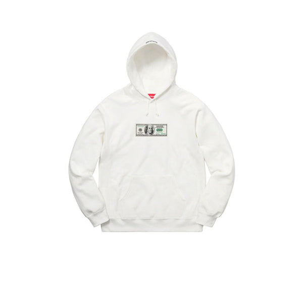 SUPREME FRANKLIN HOODED SWEATSHIRT WHITE SS20