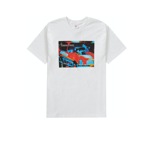 SUPREME YOHJI YAMAMOTO GAME OVER TEE WHITE FW20 - Stay Fresh