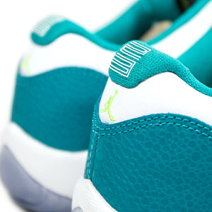 Jordan 11 hot sale low turquoise