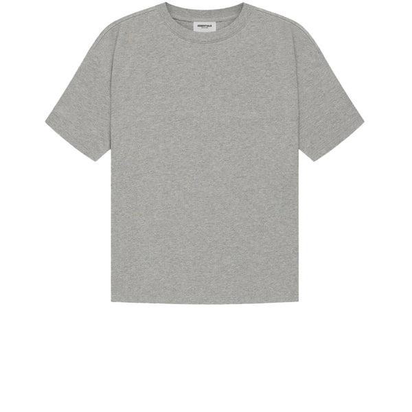 FEAR OF GOD ESSENTIALS TEE DARK HEATHER OATMEAL SS21