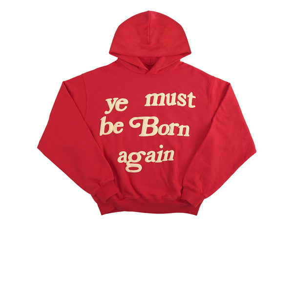 CACTUS PLANT FLEA MARKET BORN AGAIN HOODED SWEATSHIRT RED - Stay Fresh